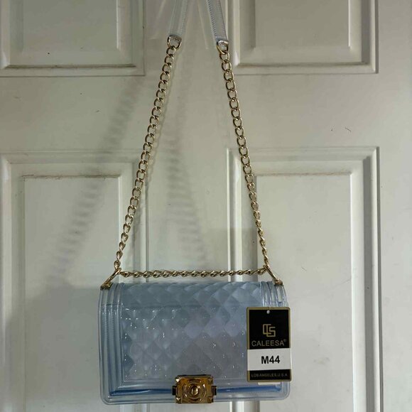 Clear Jelly Quilted Purse NWT - Picture 1 of 4